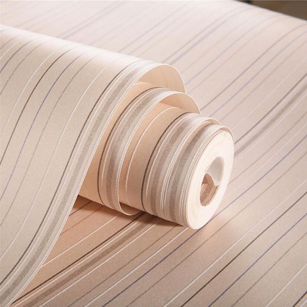 

lovely pink blue stripe wallpaper 3d vertical striped baby boy girl kids room wallpapers roll house decor papier peint ez203