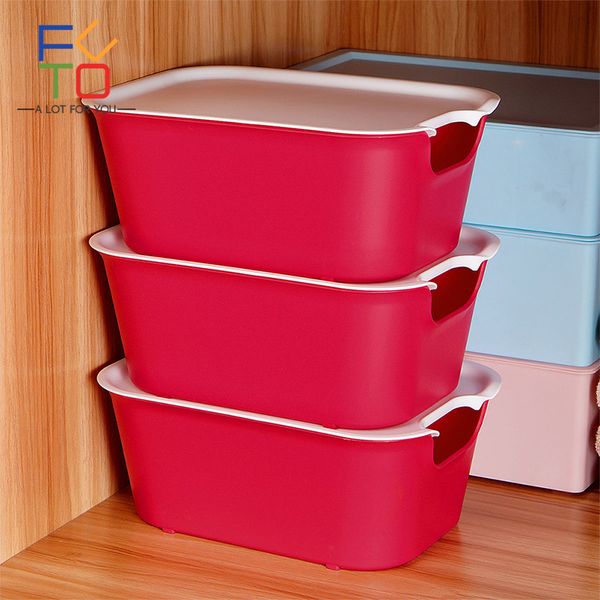 Clothes Storage Case With Lid Plastic Wardrobe Under The Bed
