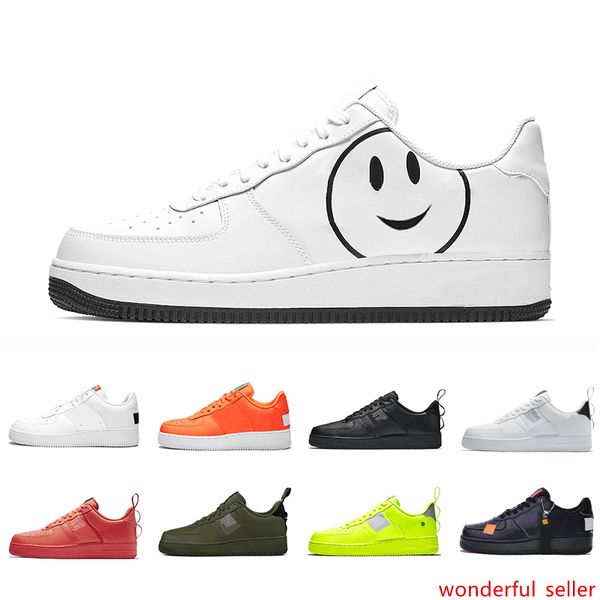 

only once utility 1 red black white running shoes black white just orange wheat women men high low cut trainers sports sneaker 36-45