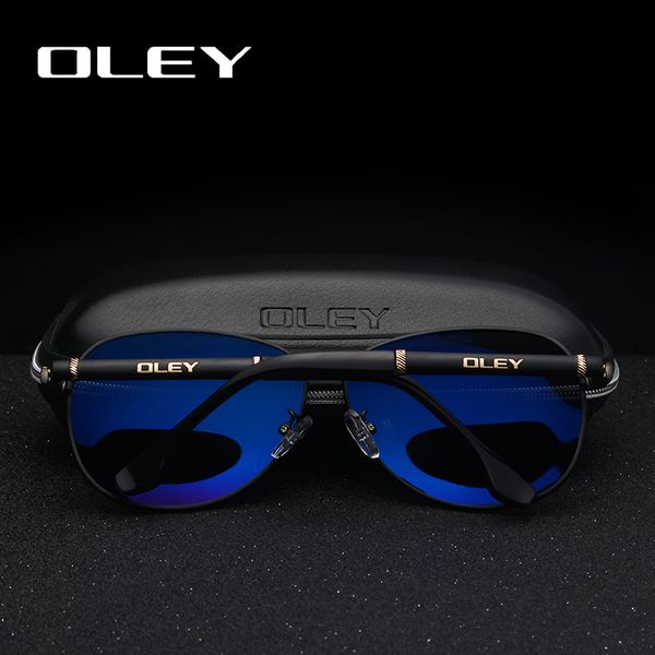 

wholesale-oley brand sunglasses polarized fashion classic pilot glasses fishing driving goggles shades for men/wome y7005, White;black