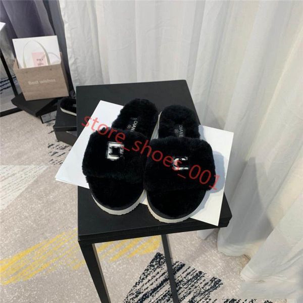 

2020 xshfbcl shoes luxury women men slippers furry slippers superstar new arrival women casual winter shoes men shoes plus hair, Black;red