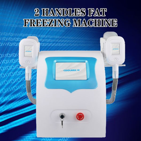 

2 handles cellulite remove cryo ing fat slimming machine cryotherapy machine for salon use ce