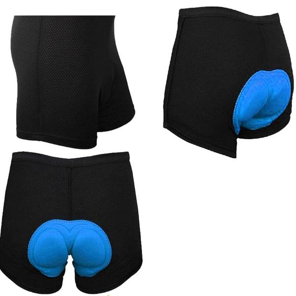 

cycling shorts men's 3d padded underwear bicycle underpants lightweight bike accessories comfortable sport, Black