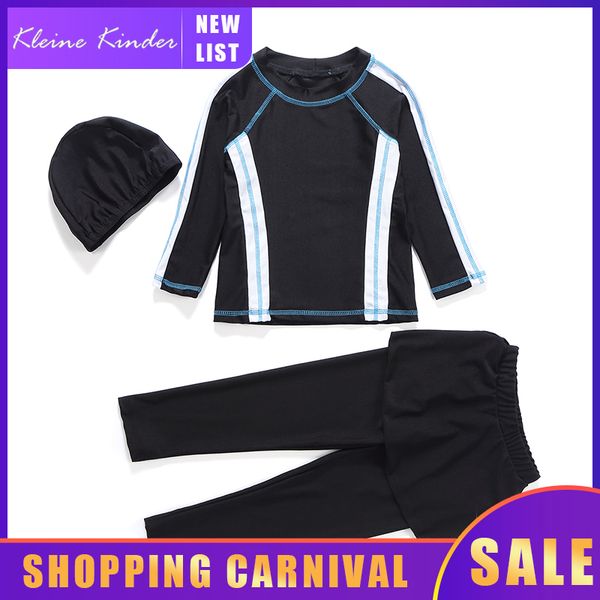 

swimsuit for girls 3 pieces conservative muslim swimwear full cover muslimah islamic toddler baby teenager girl bathing clothes