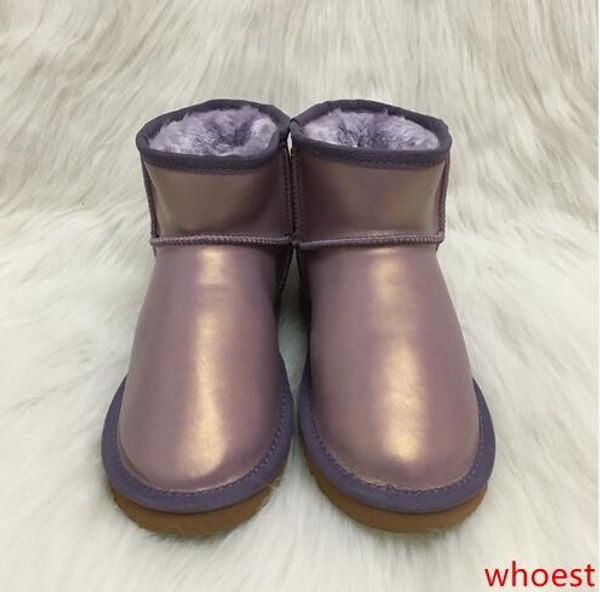 

women boot australian boots women snow boots waterproof leather winter warm outdoor ankle boots winter shoes brand ivg size us4-14