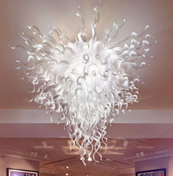 

China Supplier Hand Blown Lamps Chandeliers Lights Modern Art Decoration LED Flush Mount Ceiling Lighting on Sale