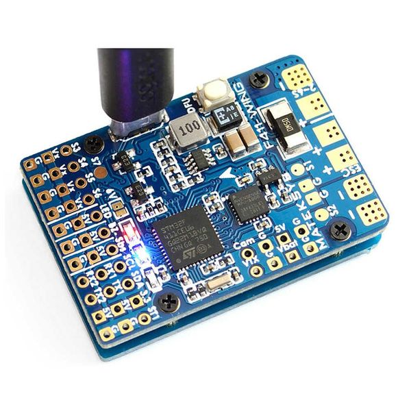 

matek системы f411-wing new flight controller osd pdb 5v бэк для rc самолета