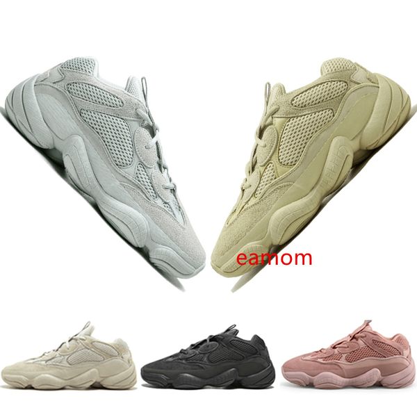 

2019 new 500 desert rat blush 500s salt super moon yellow utility black мужские кроссовки для мужчин и женщин спортивные кроссовки дизайнерс
