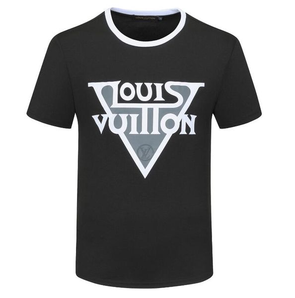 

2020 спринт летние футболки мужчины моды марка тройники luxury конструкторы tshirt mens streetwear хип-хоп tee хлопок повседневный tshirt m, Black;brown