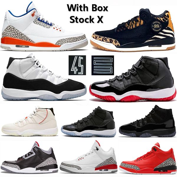 

2020 with box 3s sp animal pack katrina white cement mens basketball shoes 11 11s concord 45 bred space jam women sneakers eur36-47, White;red