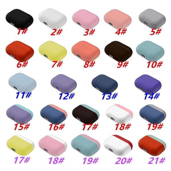 

Ultra thin ilicone ca e for airpod pro 3 charging ca e protect cover for airpod multicolor ca e for airpod pro acce orie