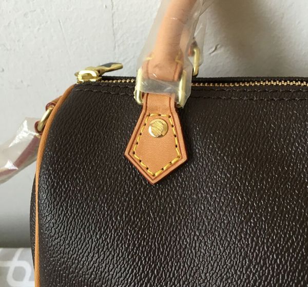 

Brand new Top quality Lady Real oxidizing genuine Leather 25cm 30cm 35cm handbag with shoulder strap purse tote bag