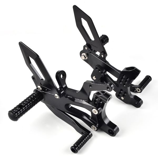 

motorcycle adjustable rearsets footpeg footrest rear set foot pegs rests for panigale v4 v4s 2018 2019