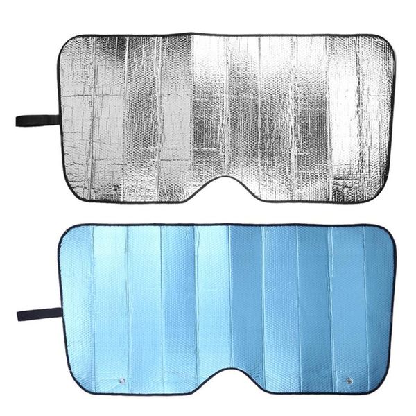 

145x70cm aluminum foil car front window sunshade anti snow windshield visor