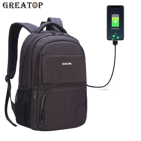 

greaanti theft backpack men's business lapbackpack weekend trip college teenager school