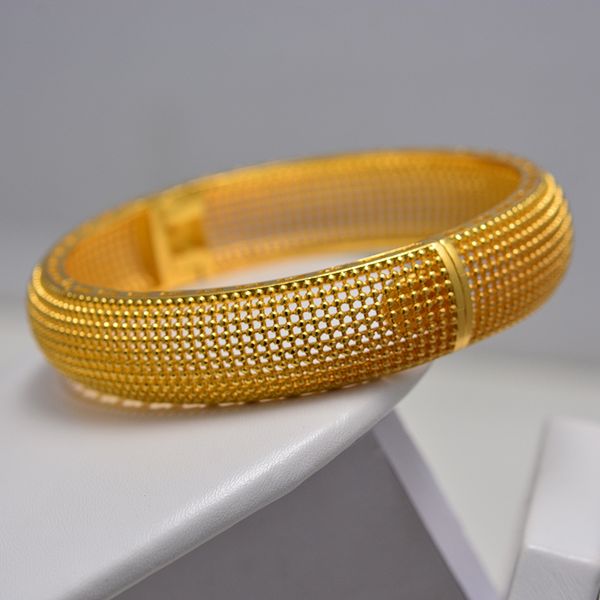 

new fashion gold color jewelry bangles for women ethiopian bracelets middle east african party wedding gifts, Black
