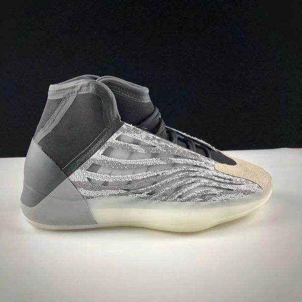 

new quantum kanye west basketball shoes static white mid mens basketball shoes for men kanye west designer shoes sport sneakers size 46