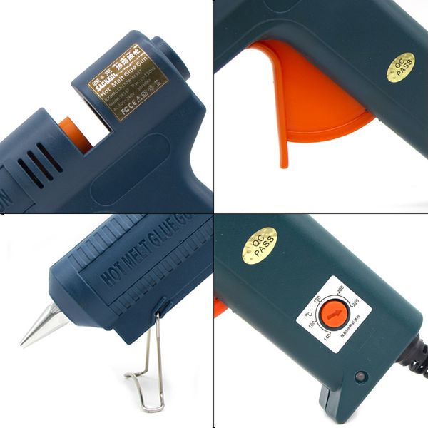 

150w 110-220v melt glue gun adjustable temperature glue gun for 11mm glue sticks home diy repair hand tool gun