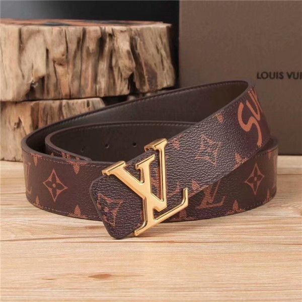 

fashion men buckle fashion genuine leather women v belts for men letter double buckle men women belts, Black;brown