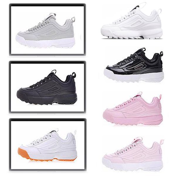 

new disruptors triple white black grey pink women men special section sports sneaker increased jogging running shoes size 36-44