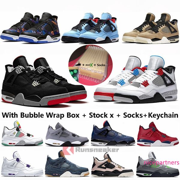 

2020 with bubble wrap 4 what the bred mens basketball shoes 4s carnival cactus jack iv mushroom cinder womens designer sports sneakers