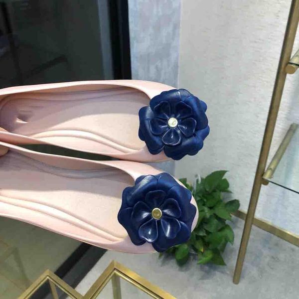 

2019 new fashion women designer xiang xiang single shoe jelly shoes soft memory eva high elastic foam insoles size 35-39 ck05, Black