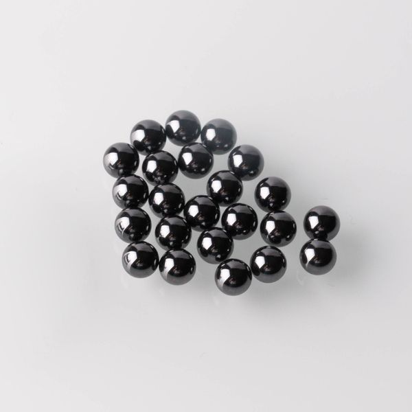 Acessórios para fumar 5mm terp pérola preto Silicon Carbide Sphere sic inserção bola para banger balde para dab plataformas de petróleo