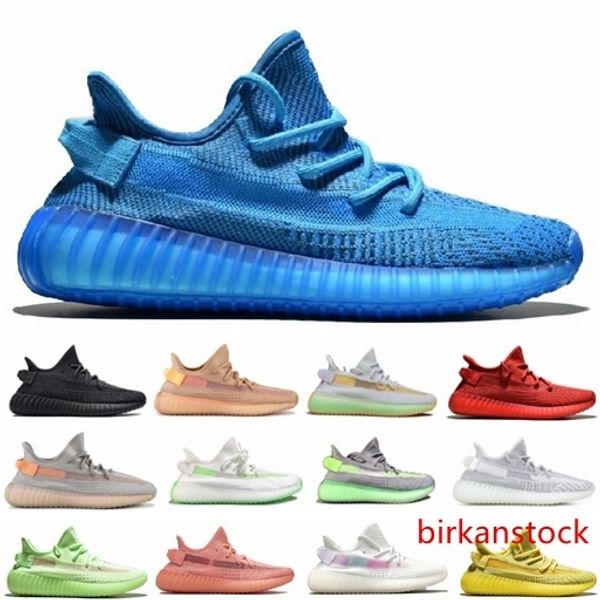 

antlia true form clay glow static hyperspace grey kanye west v 2 running shoes sneakers 2019 luxury designer new mens women zapatilla shoes