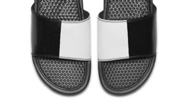 

ssi black white red striped sandals causal non-slip summer slippers flip flops slipper size 36-45