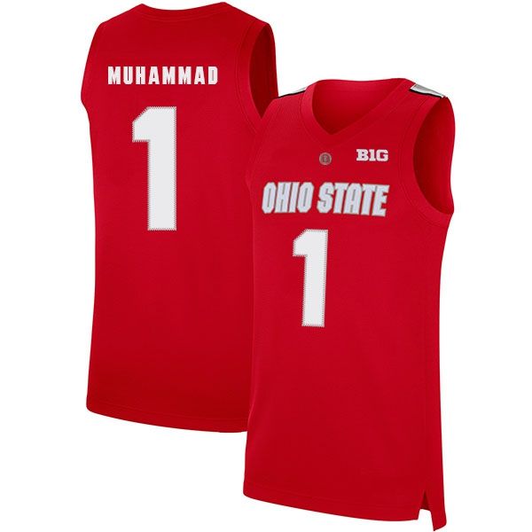 

kyle young stitched youth ohio state buckeyes musa jallow luther muhammad mike conley college basketball jersey, Black