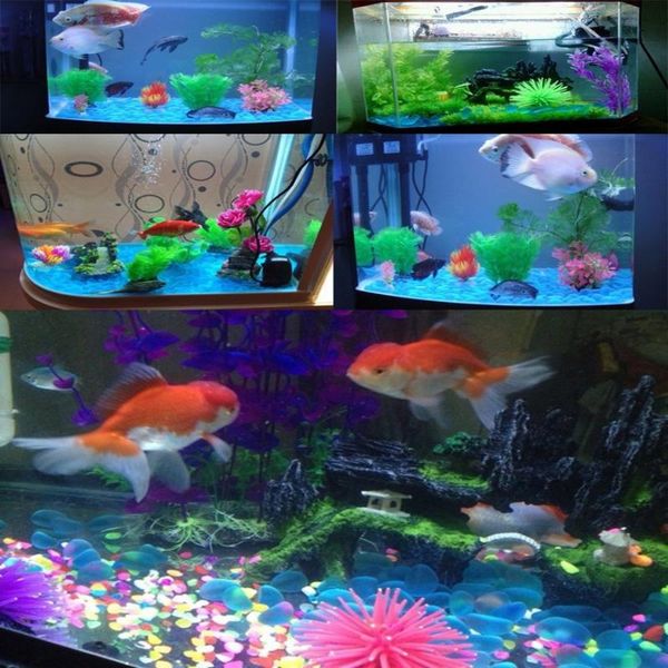 

500g colorful decorative glass beads artificial pebble stone bead fish tank aquarium ornament other hand tools