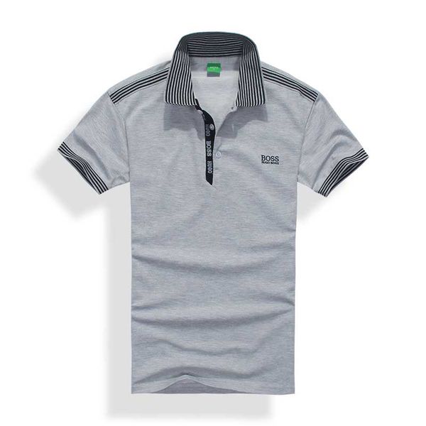 

embroidered tiger polo shirts mens designer t-shirts brand clothing short sleeve summer calssic luxury business casual tee, White;black