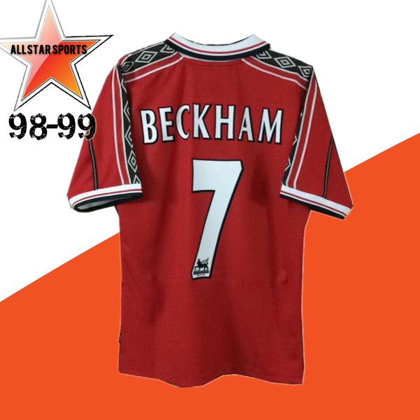 

Velvet name number 98 99 man beckham keane ol kjaer gigg 3 champion retro utd occer jer ey 1998 1999 cla ic football hirt cami eta