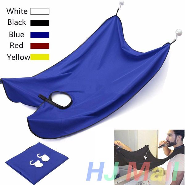 

beard shave apron cape gather cloth bib facial hair whisker trimming catcher hot