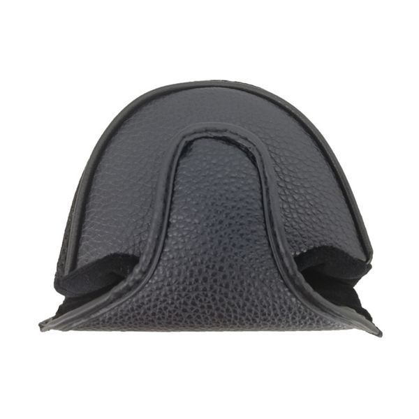 

gift golf clubs magic clasp sleeve accessories center shaft solid color protector mallet putter cover pu leather stylish