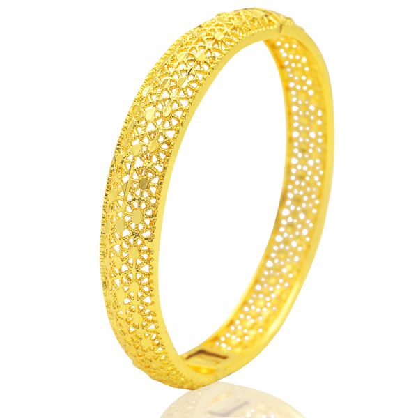 

dubai gold bracelet wedding bride bangles 24k gold bracelet for women, Black