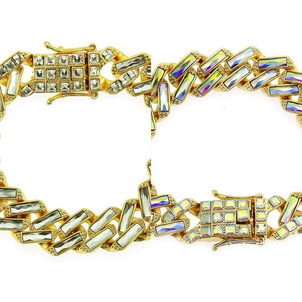 

accessories hip-hop man diamond bracelet luxury classic natural gem special charm anniversary fine jewelry btb men stainless steel rings, Black