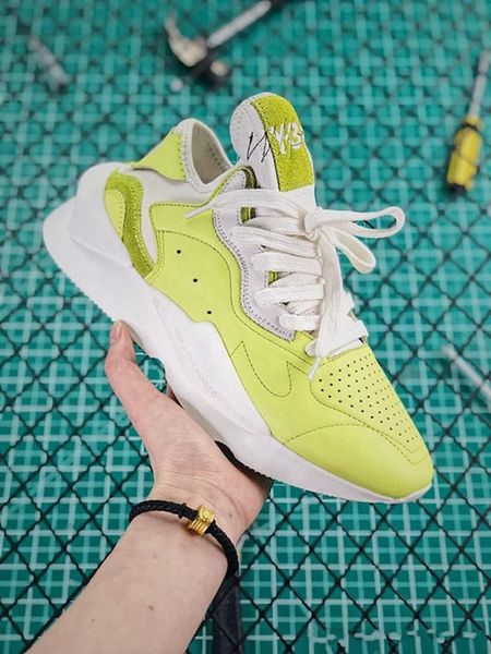 

2019 men women breathable sneaker shoe y kaiwa chunky running shoes y-3 kaiwa chunky sports sneakers training casual shoes size5-11, White;red
