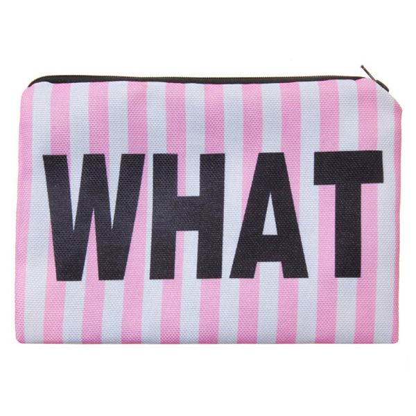 

портативные женщины косметика сумки письма печать косметика путешествия организатор мешок zipper малый cosmetic bag макияж дело туалетные су