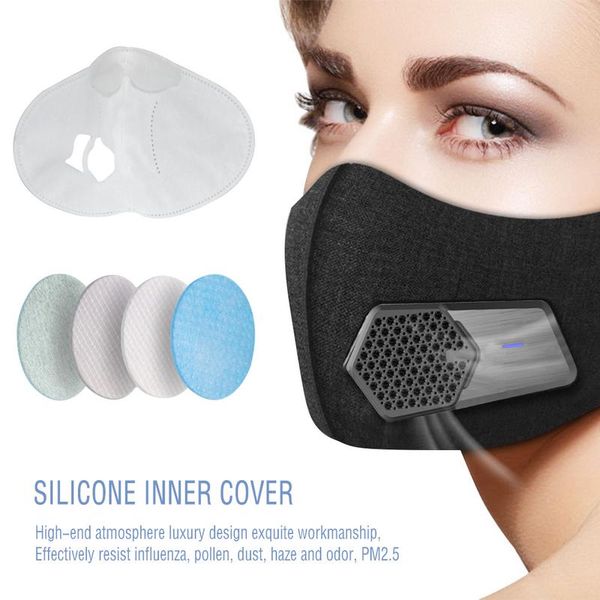 

half face mouth mask with valve filter,electric respirator, dust proof masks washable for sports resist dusts germs allergies