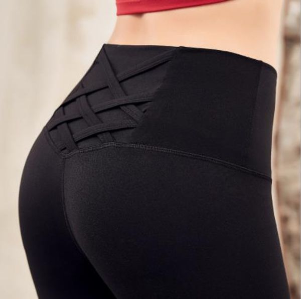 

womens sports designer leggings solid color yoga summer fashion style female clothing jogging slim casual apparel, Black;white