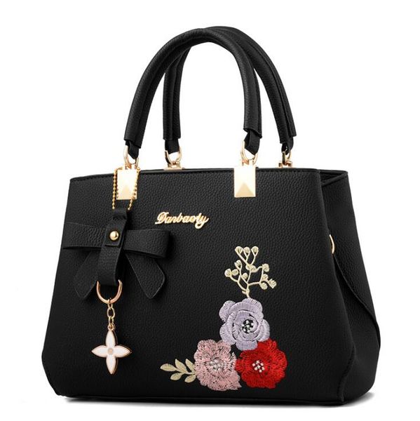 

women hairball ornaments totes embroidered pendant handbag ale party purse ladies messenger crossbody shoulder bags