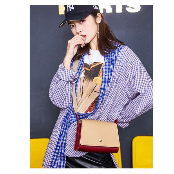 

women's simple shoulder bag fashion covered contrast envelope crossbody bag
