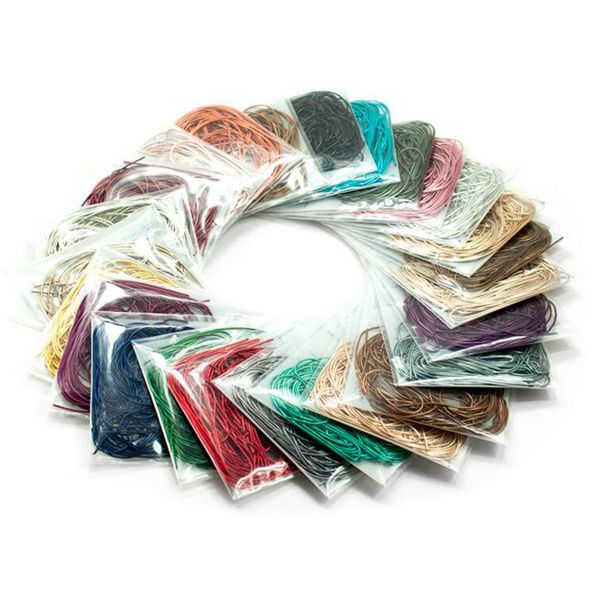 

round silk thread ( bright ) sewing embroidery floss kit diy sewing thread tools accessories creative material, Black;white