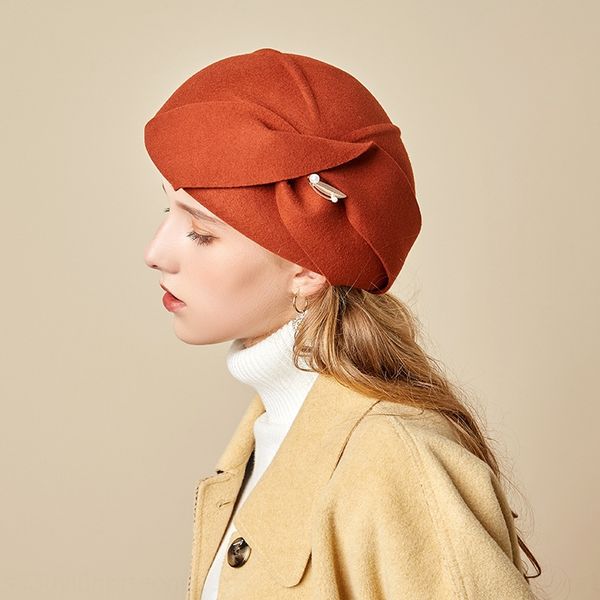 

fk6vm stewardess temperament all-match female shaped tide beret blanket stewardess hat temperament all-match hat female shaped blanket bere, Blue;gray