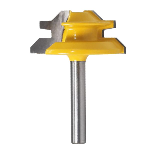 

6mm shank 45 degree lock miter glue joint