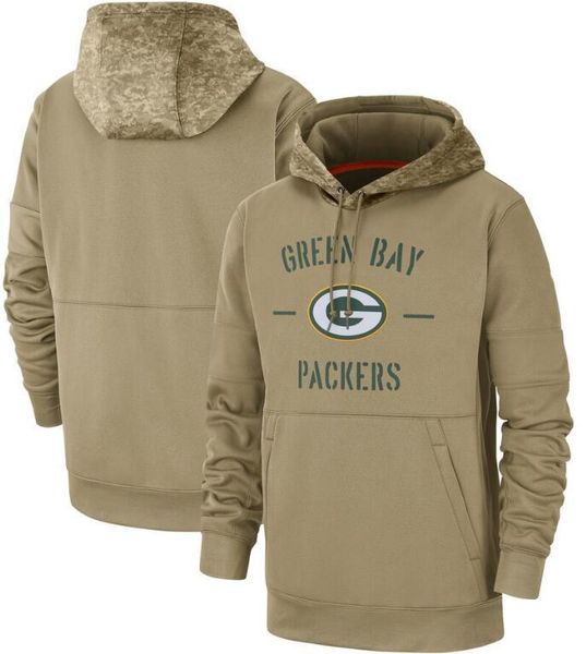 

new green bay sweatshirt tans packer hoodies 2020 men women youth salute to service sideline therma performance pullover hoodies02, Blue;black