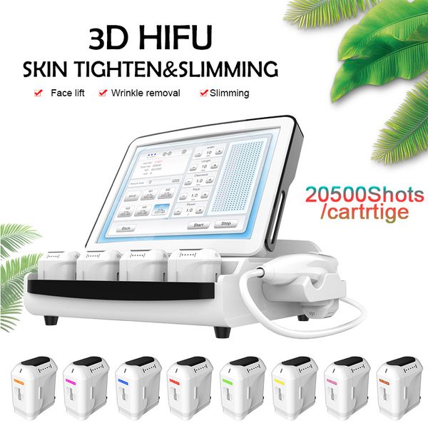 

2020 promotion portable 3d hifu machine face lifting wrinkle removal facial machine fat reduction body slimming hifu machine