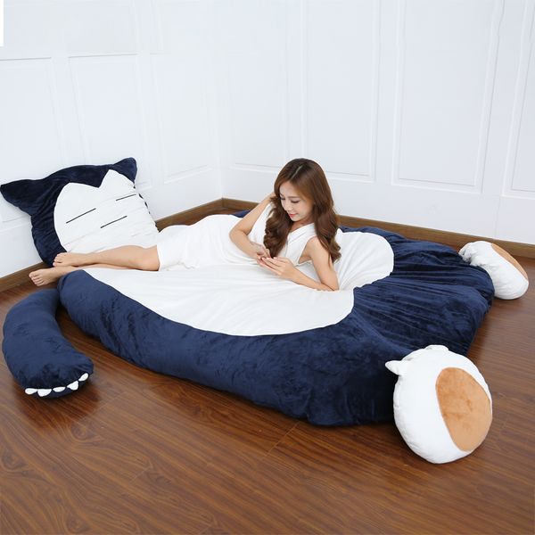 

snorlax cartoon tatami mattress sleeping pad totoro bed mattress covers giant sleeping bag lovely christmas gift