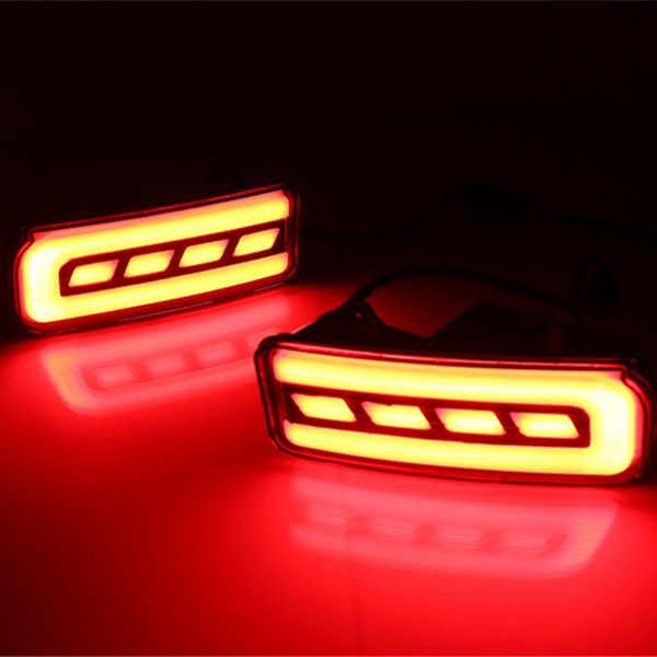 2pcs автомобиля света LED задний отражатель бампер фонарь Задний противотуманный фонарь вождения стоп-сигнал для Honda CRV CRV 2015 2016